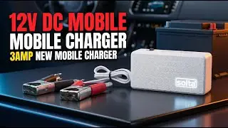 SOLTA Dual USB 3A Solar DC Mobile Charger | Fast & Safe Charging