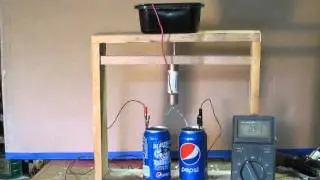 Separating a Charge from a Stream of water