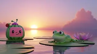 Baby Frog Jump Song | Fun Animal Rhyme for Kids | Nursery Rhymes & Songs for Children