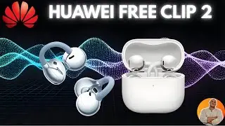 Ce ne sont pas des boucles d'oreilles... mais les Huawei FREE CLIP 2