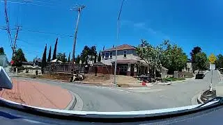 Driving through Five Canyons Pkwy, Castro Valley & Hayward, California