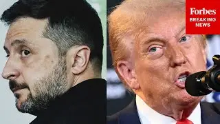 JUST IN: Trump Details Call With Ukraine's Zelensky From This Morning As Meeting With Putin Nears