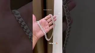 Pure Silver Men&rsquo;s Heavy Chain🔥130 grams silver chain #925silver #chain #mensfashion #silverchain
