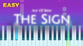 Ace Of Base - The Sign - EASY Piano TUTORIAL by Piano Fun Play
