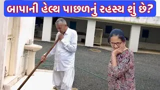બાપાની રોજીંદી એક્ટીવીટી! || UK Gujarati family vlog