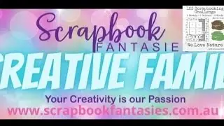 Scrapbook Fantasies 123 Challenge #scrapbooking #scrapbooklayouts