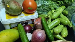 Let's Make Vegetable Salad🥗 #cravings #food #salad