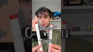 The Difference Between Ohuhu and Copic Alcohol Markers ᵕ̈