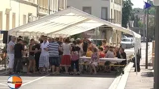 Inauguration conviviale de la rue de la Marne de Knutange