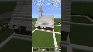 CHURCH IN MINECRAFT. SIMPLE AND EASY CRHURCH MAKING. @JECTV4