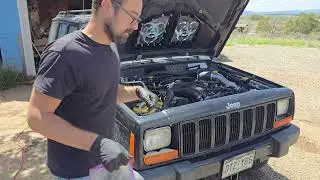 Jeep XJ Hood Vent Install