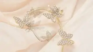 Luxury Butterfly Ear Clip Earring✨ | LUXCASE