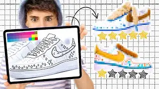 I Ordered CUSTOM AIR FORCE 1's From 1 vs. 5 Star Sneaker Designer