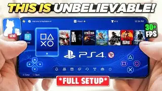 🤯 NEW PS4 Emulator for Android! BIG PS4 Games Actually Run on Mobile | OnRps4 Full Setup & Game Test