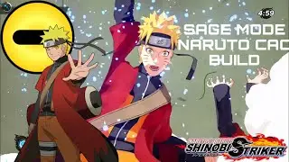 Sage Mode Naruto CAC Build | Naruto to Boruto: Shinobi Striker