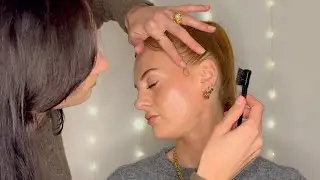ASMR Slick Hair Styling On My Sister - Edges, Brushing, Real Person, Soft Spoken, Micro Attention