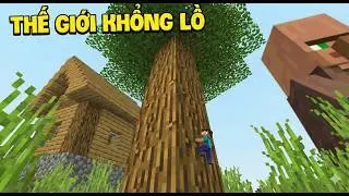 T&ocirc;i Ph&aacute; Đảo Minecraft Nhưng Thế Giới To Gấp 100 Lần!