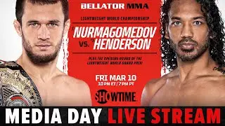 Bellator 292: Nurmagomedov vs. Henderson | Virtual Media Day LIVE Stream