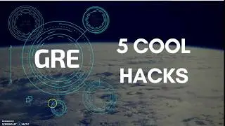 5 COOL HACKS FOR CRACKING GRE