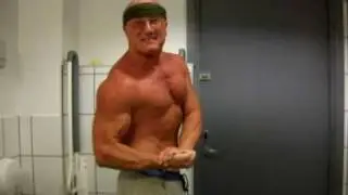 Front side flexing 050809