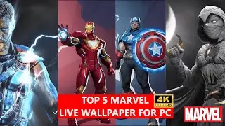 Best Marvel Live Wallpapers (2025) for PC | 4K Free Download #marvel #ironman #captainamerica #4k