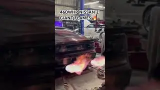 Nissan Z bolt ons + ECUTEK 460whp/450wtq with giant flame map 😂 @admintuning