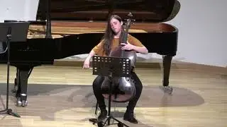 Cecilia Camón, Ilgin Ülkü “Denken, sprechen” for solo Cello (2022)