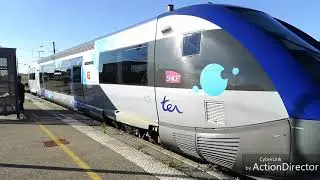 TER, INTERCITÉS, LINEAS, AKIEM et INFRA en gare de Bréauté Beuzeville.
