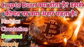 What is Crypto Burn, and how does it affect the price?