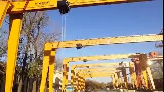 Anti-sway overhead crane