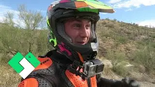 🌵 Bryce's First Dirt Bike Ride In The Desert! 🌵 | Clintus.tv