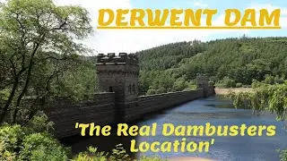 Hiking along the Derwent Dam and reservoirs in the Peak District...