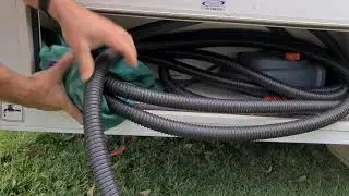 How to Empty Greywater & Hoses Compartment