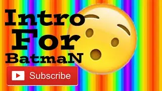 INTRO FOR BatmanGFX!(Minecraft)