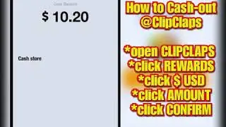 PROOF OF CASH-OUT | WITHDRAWAL @ClipClapsApp | ClipClaps App Proof 💸💸