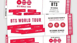 BTS world tour Announced 😱🎊. Who is excited to buy BTS tickets more than BTS 😃