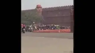 Farmer protest at Red Fort on 26 January 2021