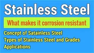 [English] Stainless Steel (SS) - Basic concept, Classification, Grades and Applications