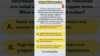 Musculoskeletal NCLEX Practice Questions: Fractures, Hip & Knee Replacements, Osteoporosis NGN Style