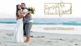 Samantha + Daniel's Wedding at Salt Creek Beach