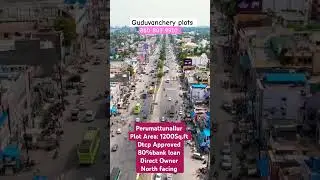 Guduvanchery plots for sale in Perumattunallur #landforsale #plotsforsale #dtcpApproved #gst 🥳