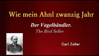 Der Vogelh&auml;ndler.  The Bird Seller. Carl Zeller. Nr-1079 Polyphon 15 1/2&rdquo;