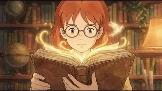 The Library of Forgotten Books | Studio Ghibli Style ASMR Story