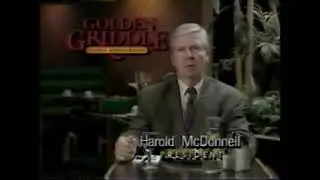 1992 Commercial - Golden Griddle - Great Deal Value Menu - President
