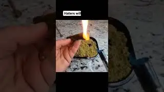 Epic Smoke Solo Smoke sesh. Haters will say it won't smoke. #epic #Smoke #hashwrap #hash #kief