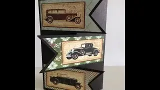 How To: Classic Car Themed Birthday Card