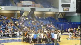 Blanket Toss at World Eskimo Indian Olympics in Fairbanks, Alaska (2016)