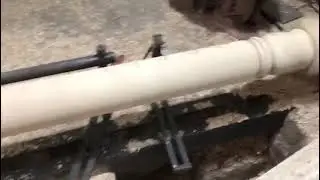 Turning a Massive Wooden Pillar | Satisfying Wood Lathe Work