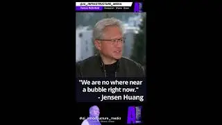 Jensen NVIDIA bubble talk | #aiinfrastructure #datacenter #ai #nvidia #networkengineering