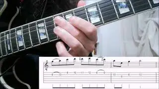 A Blues Guitar Lick with  FREE TABS!